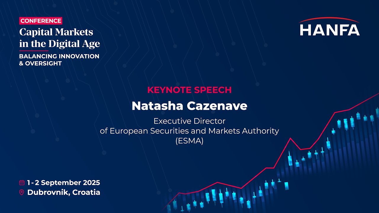 Natasha Cazenave, Executive Director of European Securities and Markets Authority,  Keynote Speech