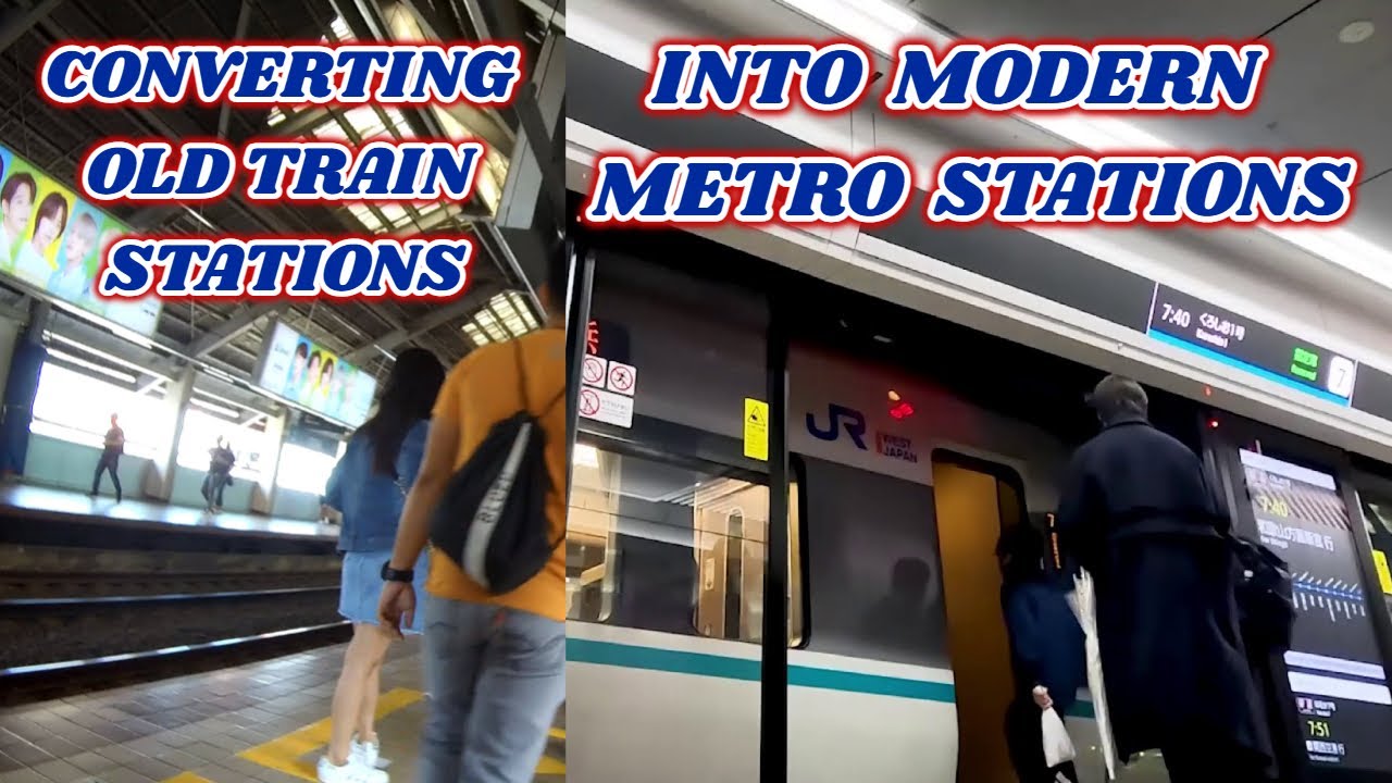 Превращение старых железнодорожных вокзалов в современные станции метро