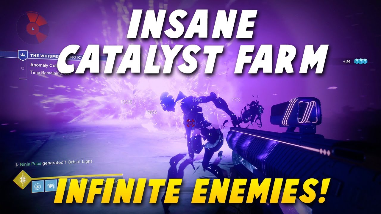 INFINITE ENEMIES - Insane New Catalyst and Kills Farm! (Destiny 2)