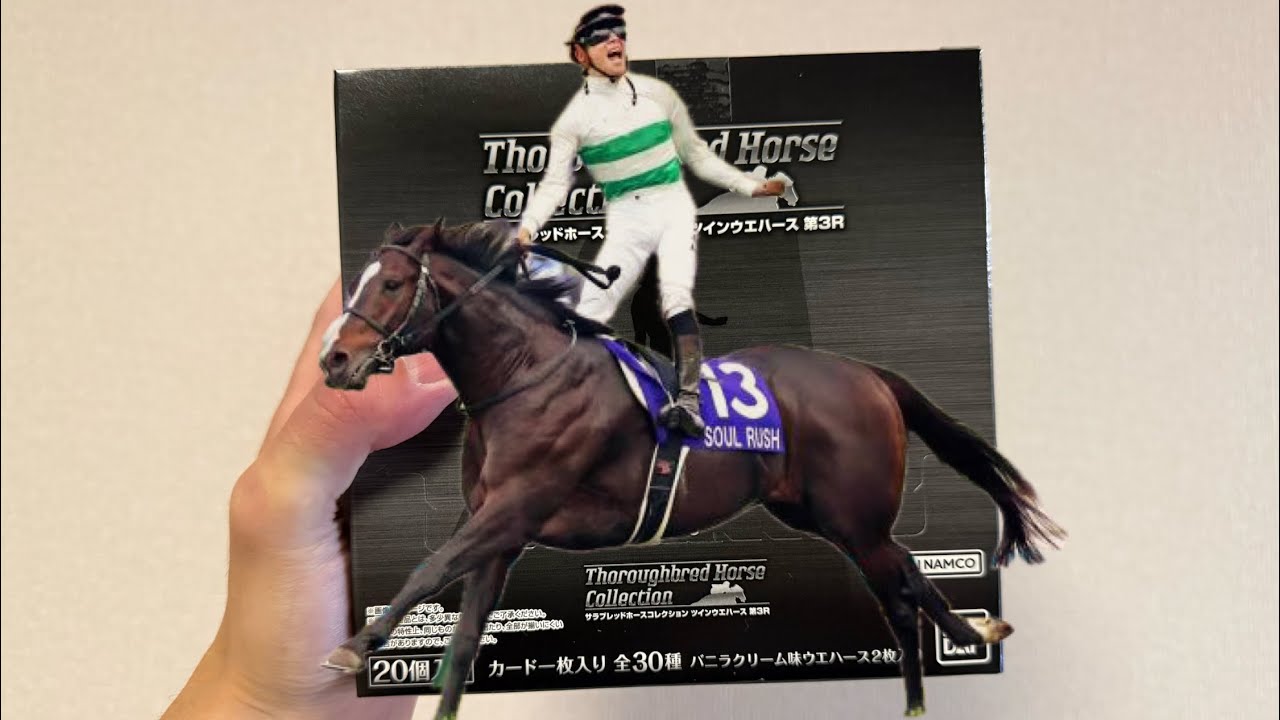 【競馬】対象年齢20才以上のウエハースを3BOX開封【攻略】