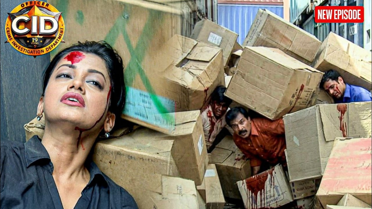 Box के अन्दर दब गयी Cid टीम , Shreya हुई घायल || CID | Latest Episode ||
