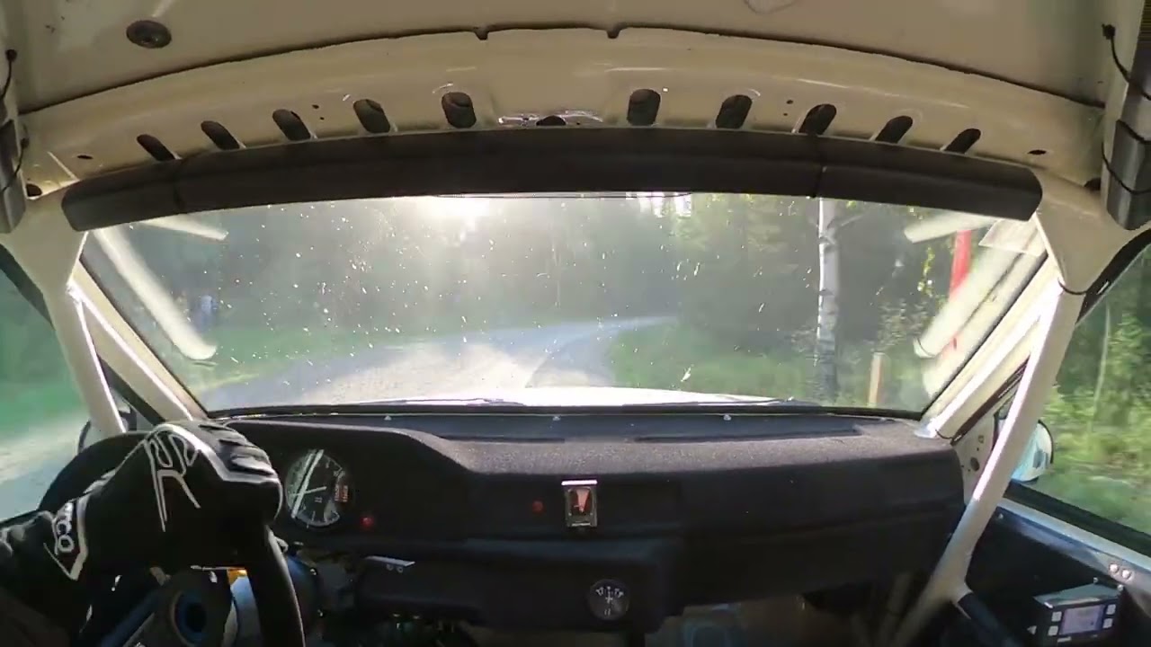 Rally uppland 2024 ss2 Stefan Alenmalm Erik Gustafsson