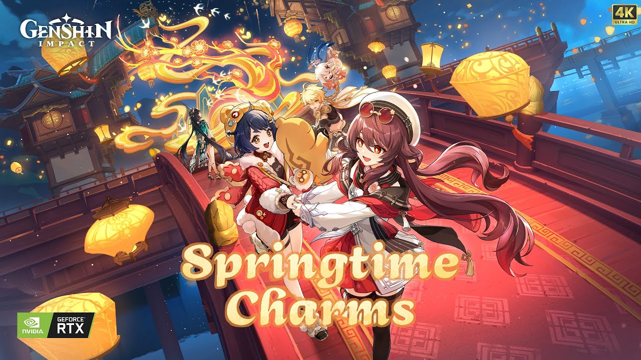 Lantern Rite 2025 Full Story Quest Walkthrough 4K 60FPS | Springtime Charms | Genshin Impact 5.3
