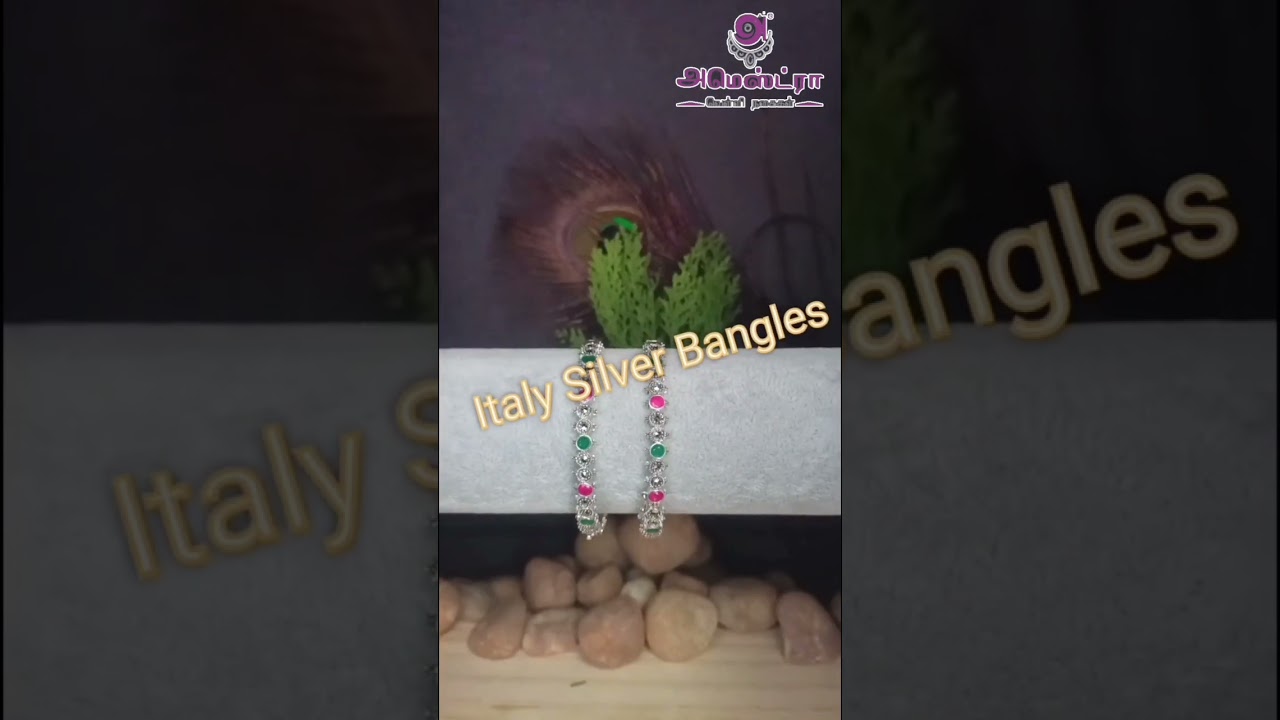 😄 Sterling Silver Bangles  #jailersecondsingle #goldplated #sterlingsilver #viral #trending