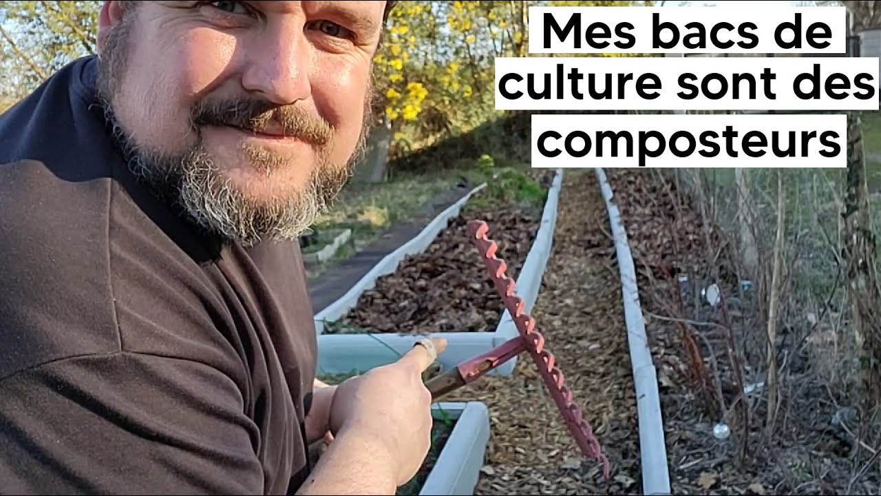Mes bacs de culture sont d'immenses composteurs ! 『TRY HARD Nouveau Potager』