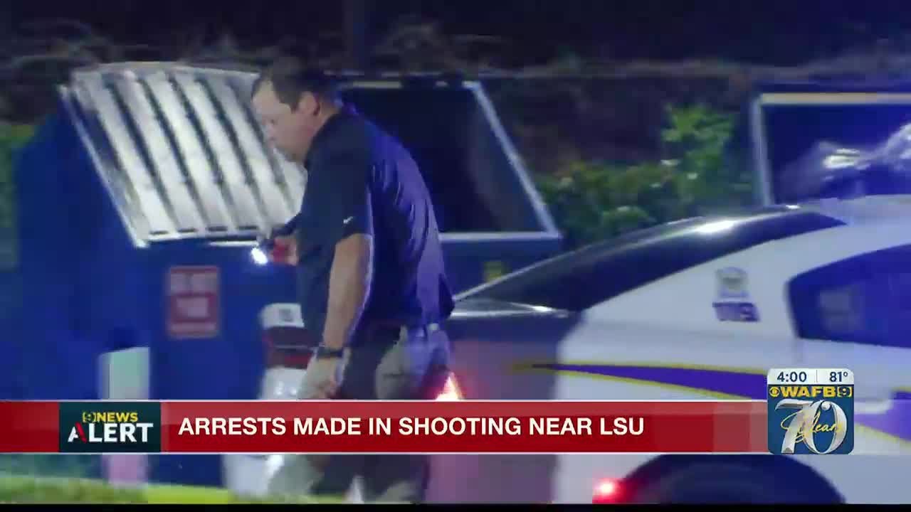 Two LSU students arrested in shooting case