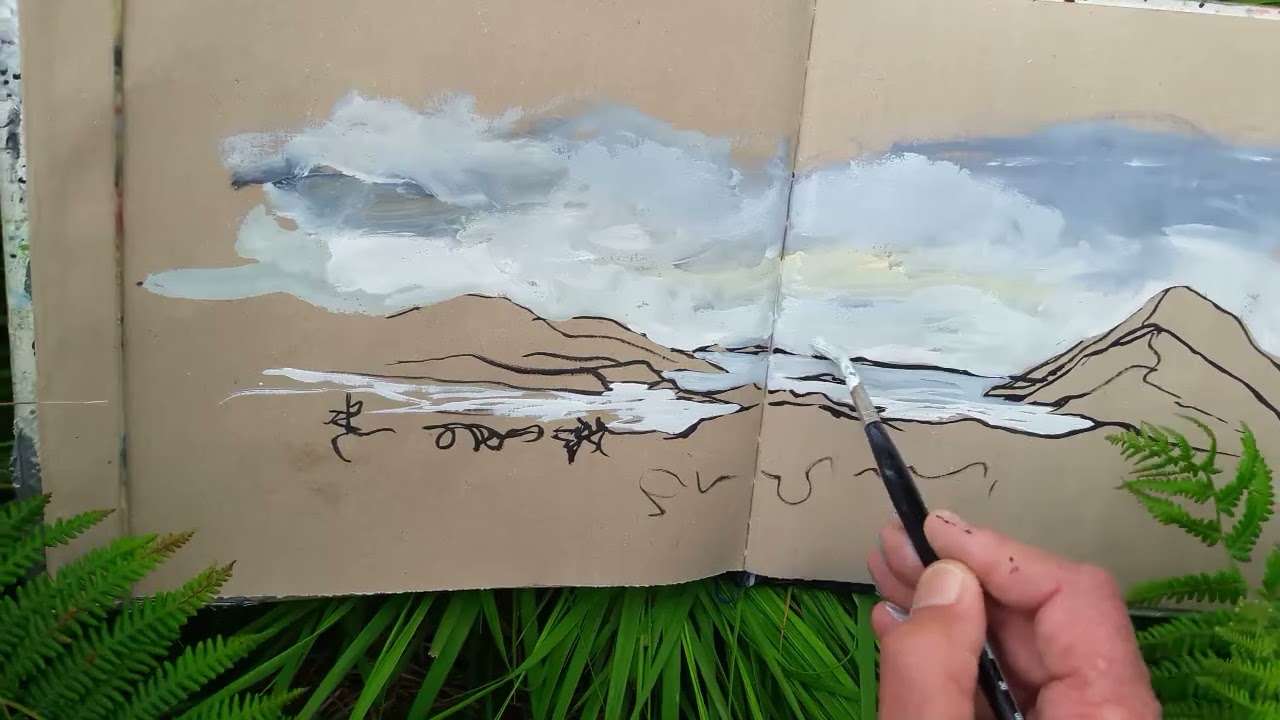 Stages carnet de voyage à la Gouache et à l'Aquarelle avec Blandine Rimaud-Liard France et Europe