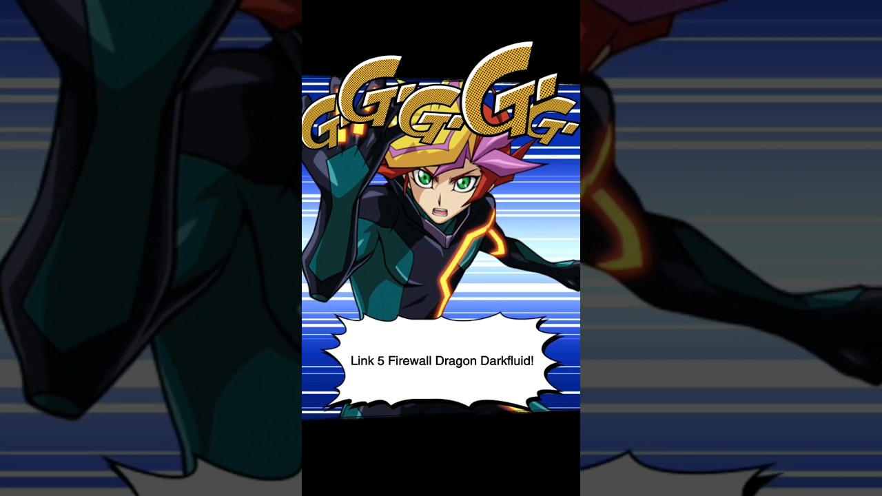 Firewall Dragon Darkfluid Summoning Animation #yugioh #duellinks