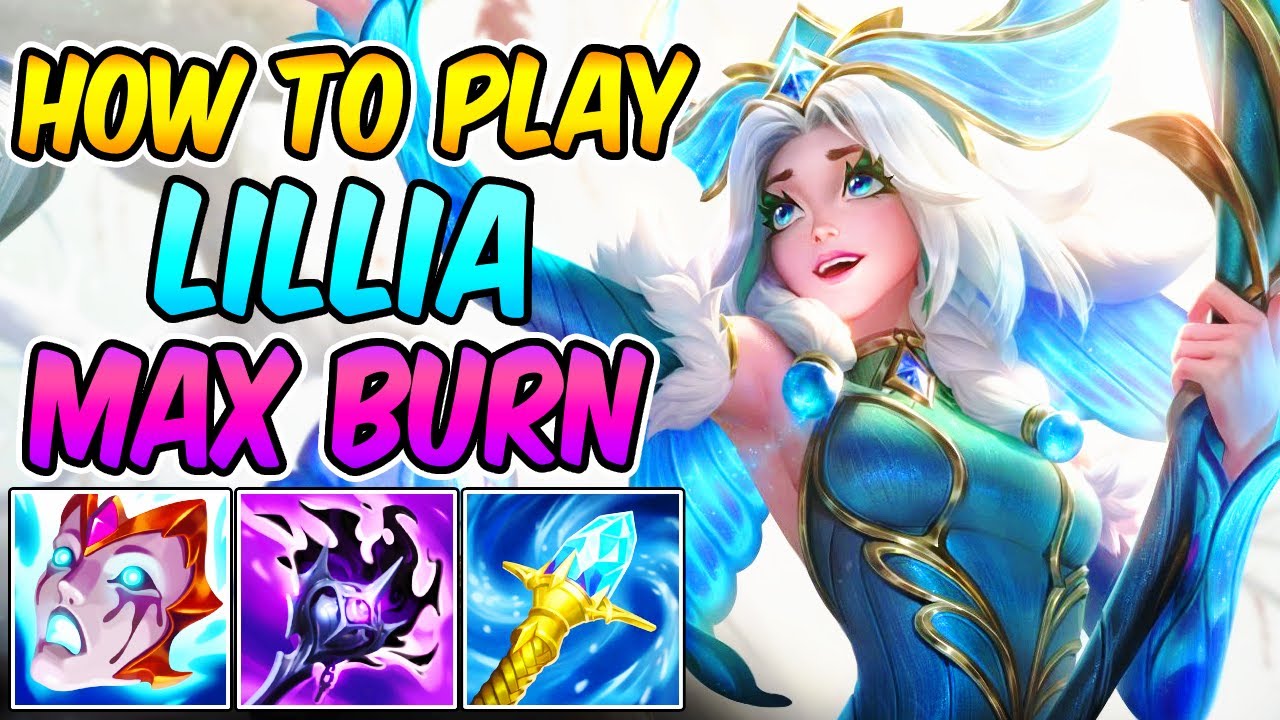 HOW TO PLAY LILLIA JUNGLE GUIDE | Build & Runes | FAERIE COURT LILLIA MAX BURN | League of Legends