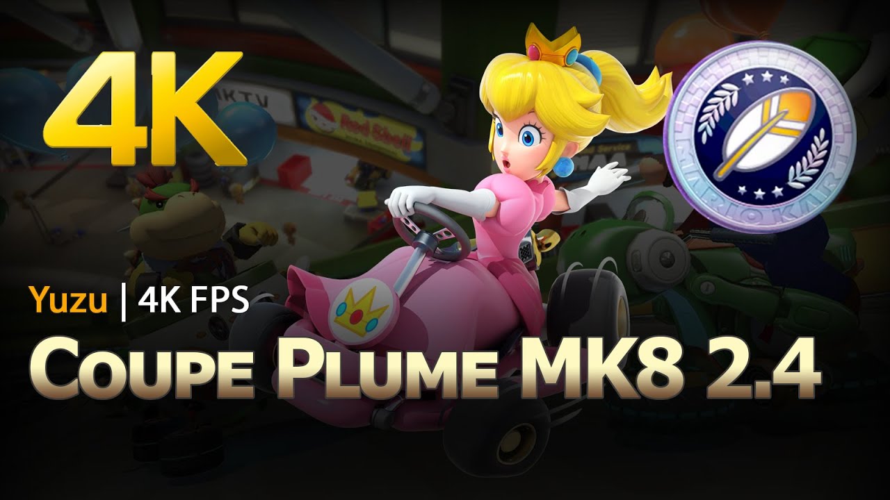 🎮 Mario Kart 8 DLC 2.4 (Nouveaux Circuits, Coupe Plume) | TEST Sur Emulateur PC (Yuzu EA)