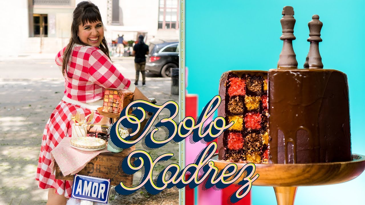 BOLO XADREZ DE XOCOMELO | O DIA QUE ME CASEI
