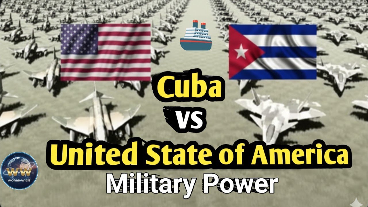 🇨🇺Cuba Vs United State of America 🇺🇸 Military Power Comparison. 