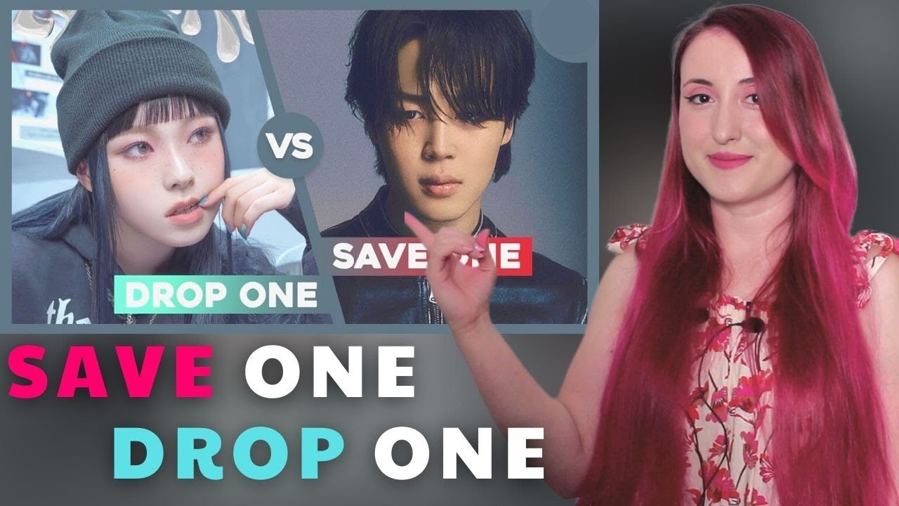-13- SAVE ONE DROP ONE - Birini Seç Birini Bırak | KPOP OYUNU | KPOP GAME