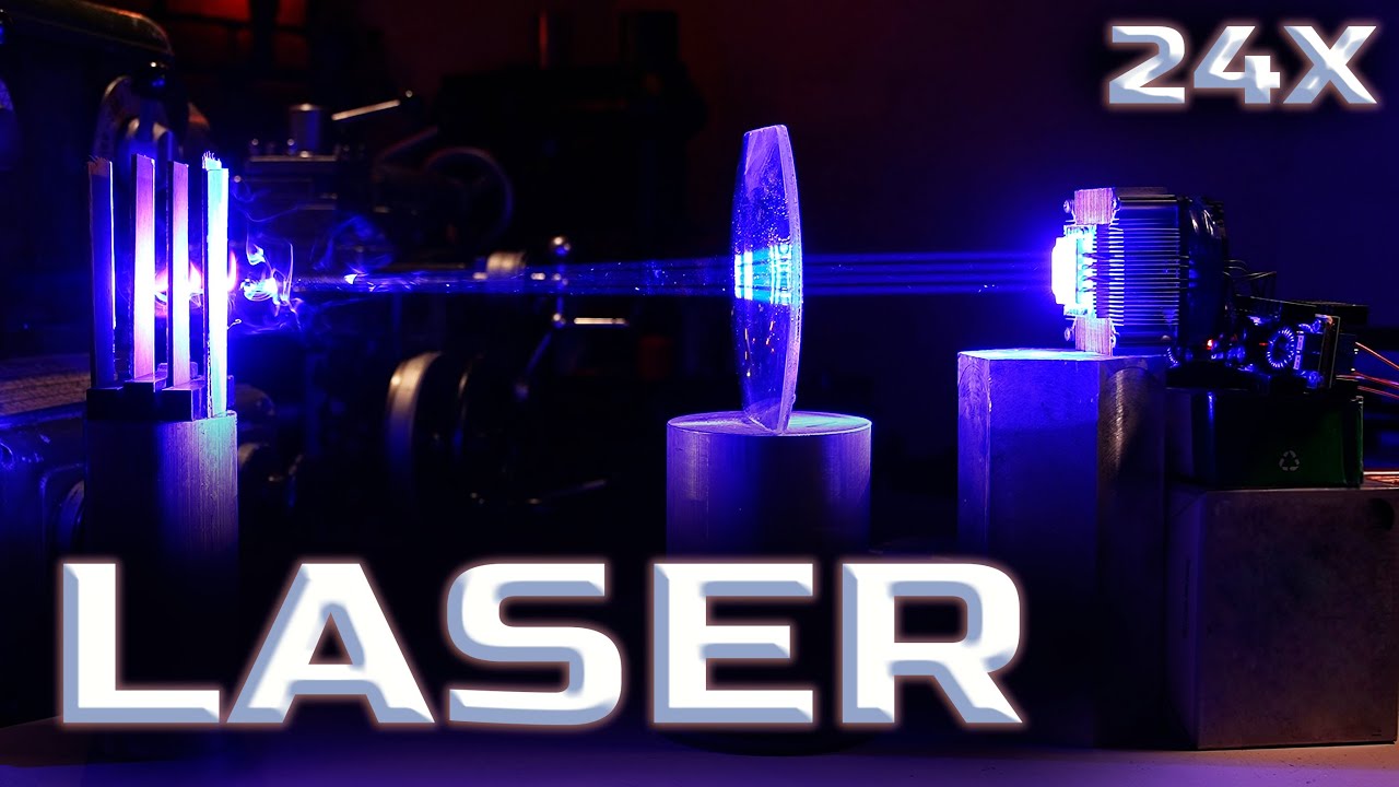 The most powerful laser I've ever held in my hands.