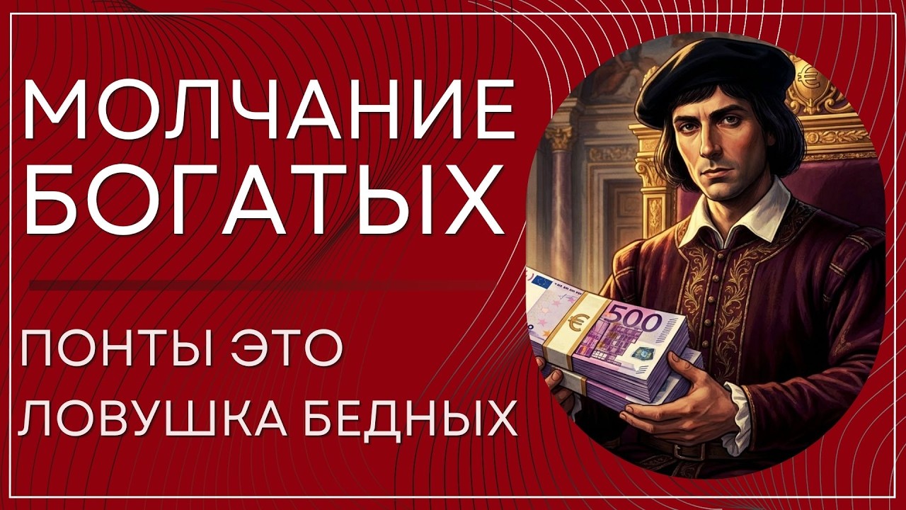 Тихие богачи почему молчание приносит больше денег. Понты — ловушка для бедных.