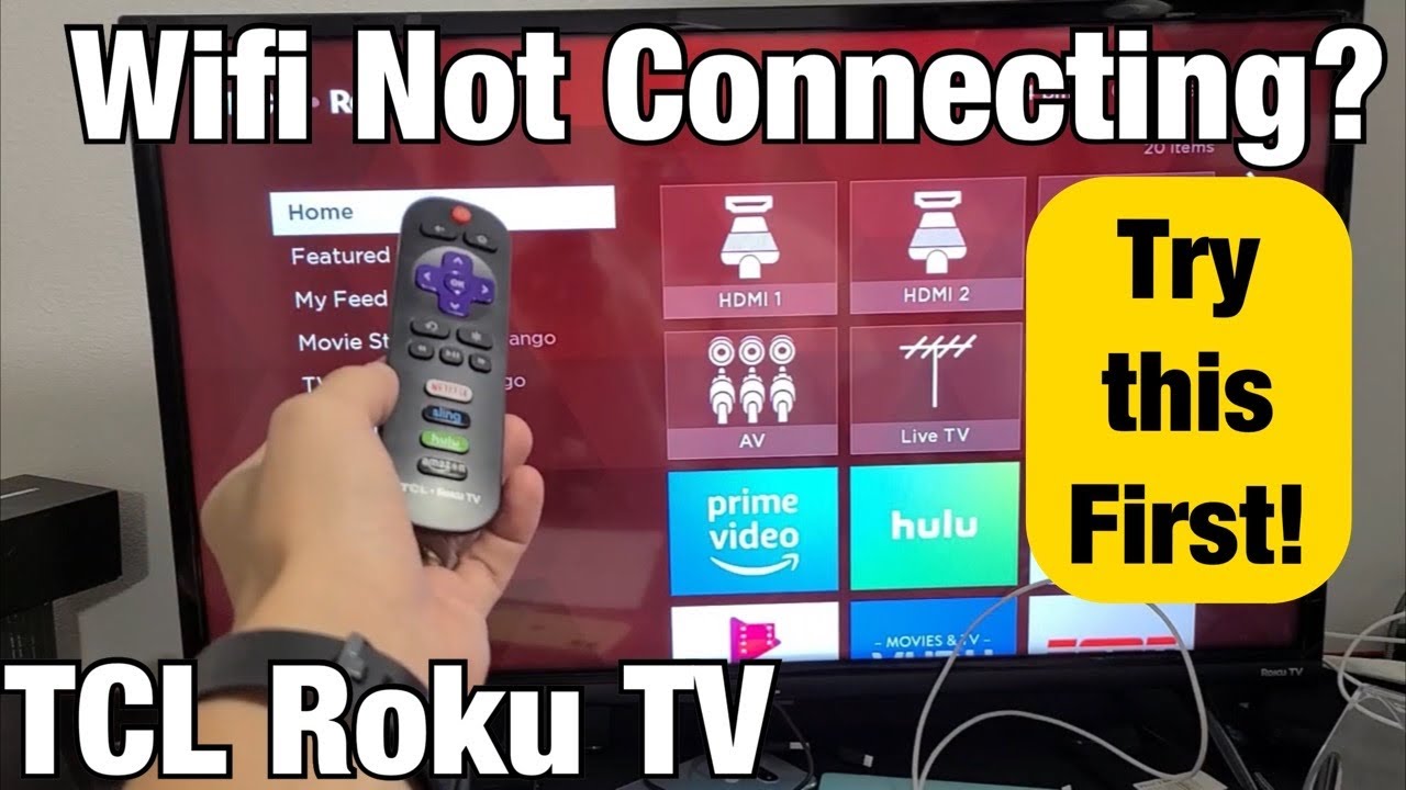 TCL Roku TV: не подключается к интернету по Wi-Fi? Попробуйте сначала это!