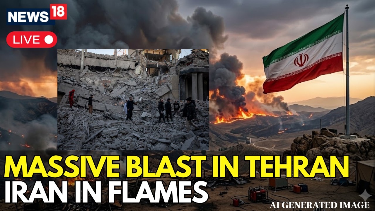 IRAN WAR NEWS LIVE | Massive Blaze in Tehran After Strategic Strikes on Fuel and Infrastructure