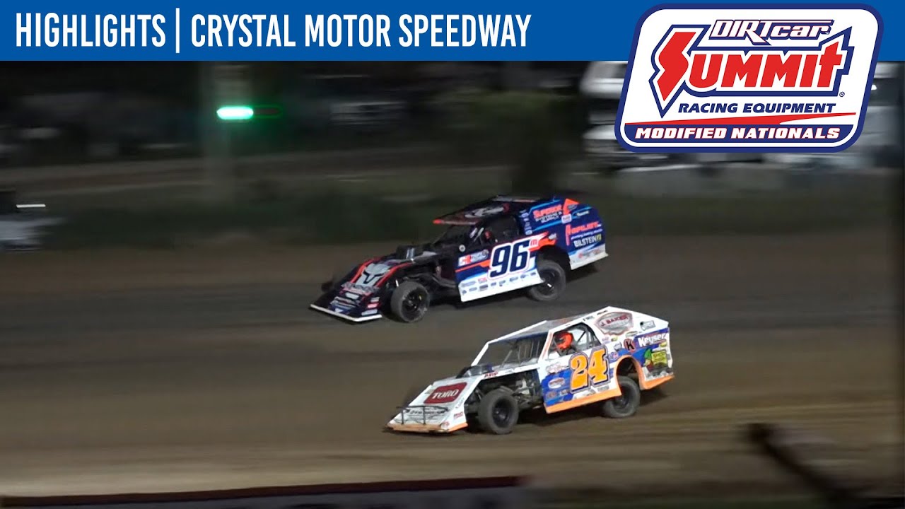 DIRTcar Summit Modified Nationals | Crystal Motor Speedway | July 12, 2024 | HIGHLIGHTS