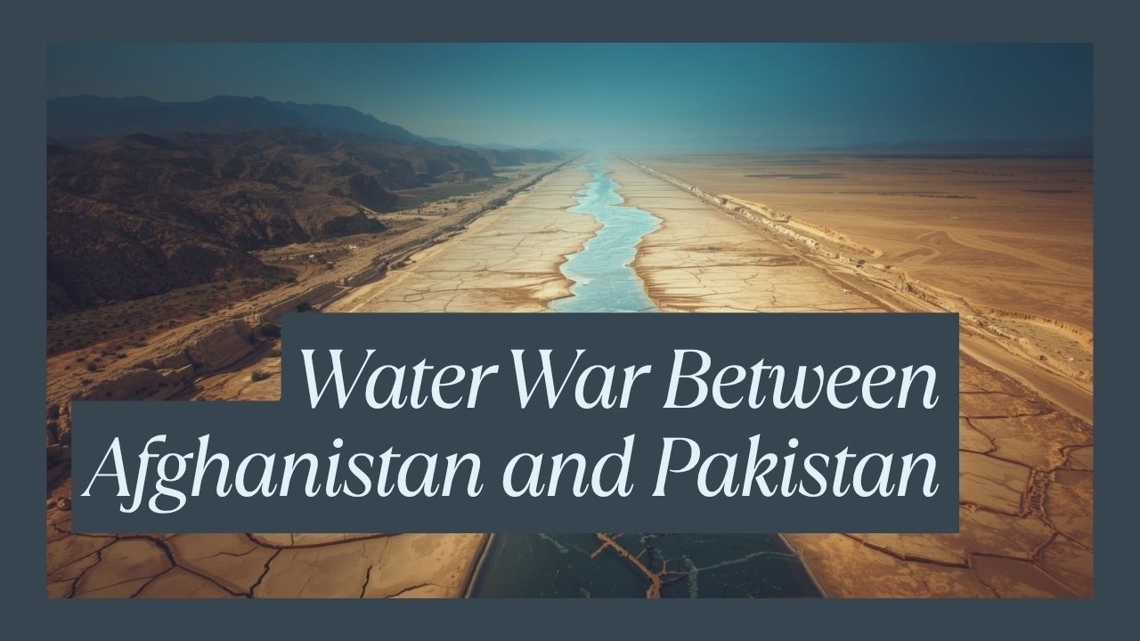 Water crisis with Afghanistan explained in  Pashto