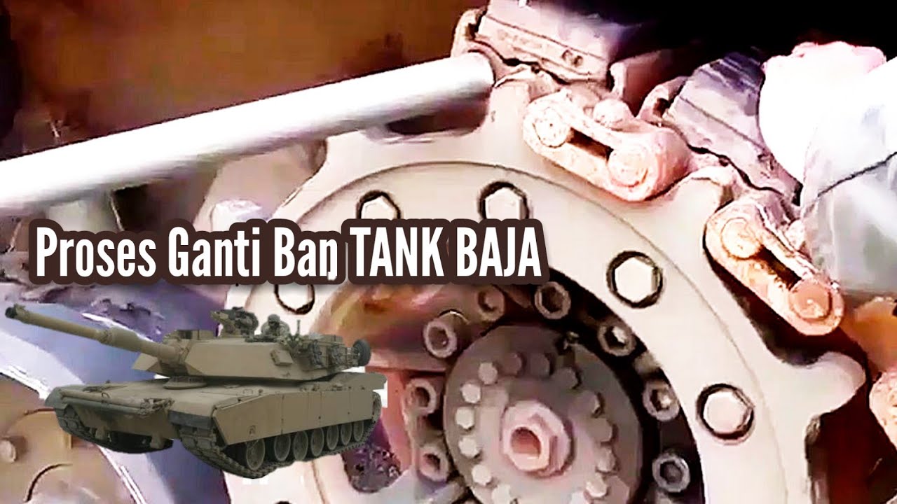 Ganti Ban TANK BAJA, Emang Bisa ???
