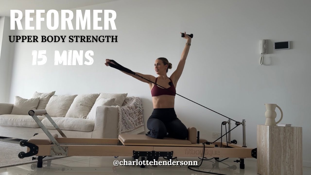 15 min STRENGTH Upper Body Reformer Workout 💪