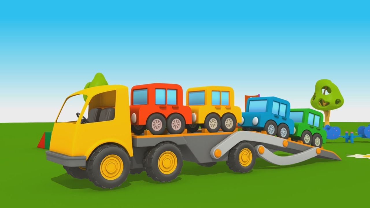 🚛🔧🎥 Leo il Camion Curioso: come fare il camion bisarca? | Cartoni Animati per Bambini 🚗🚚✨