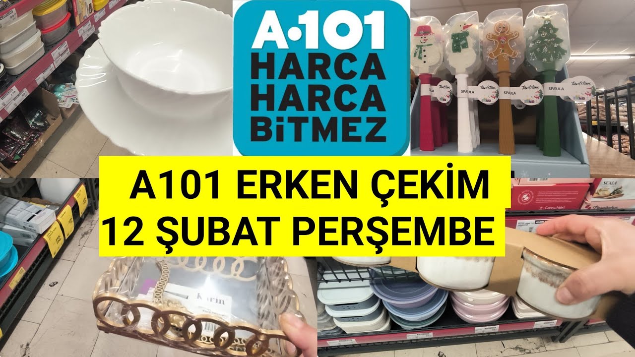 A101 ERKEN ÇEKİM📢A101 12 ŞUBAT PERŞEMBE 2026🔔A101 BU HAFTA ŞAHANE AKTÜEL ÜRÜNLER 🔥A101 PERŞEMBE 
