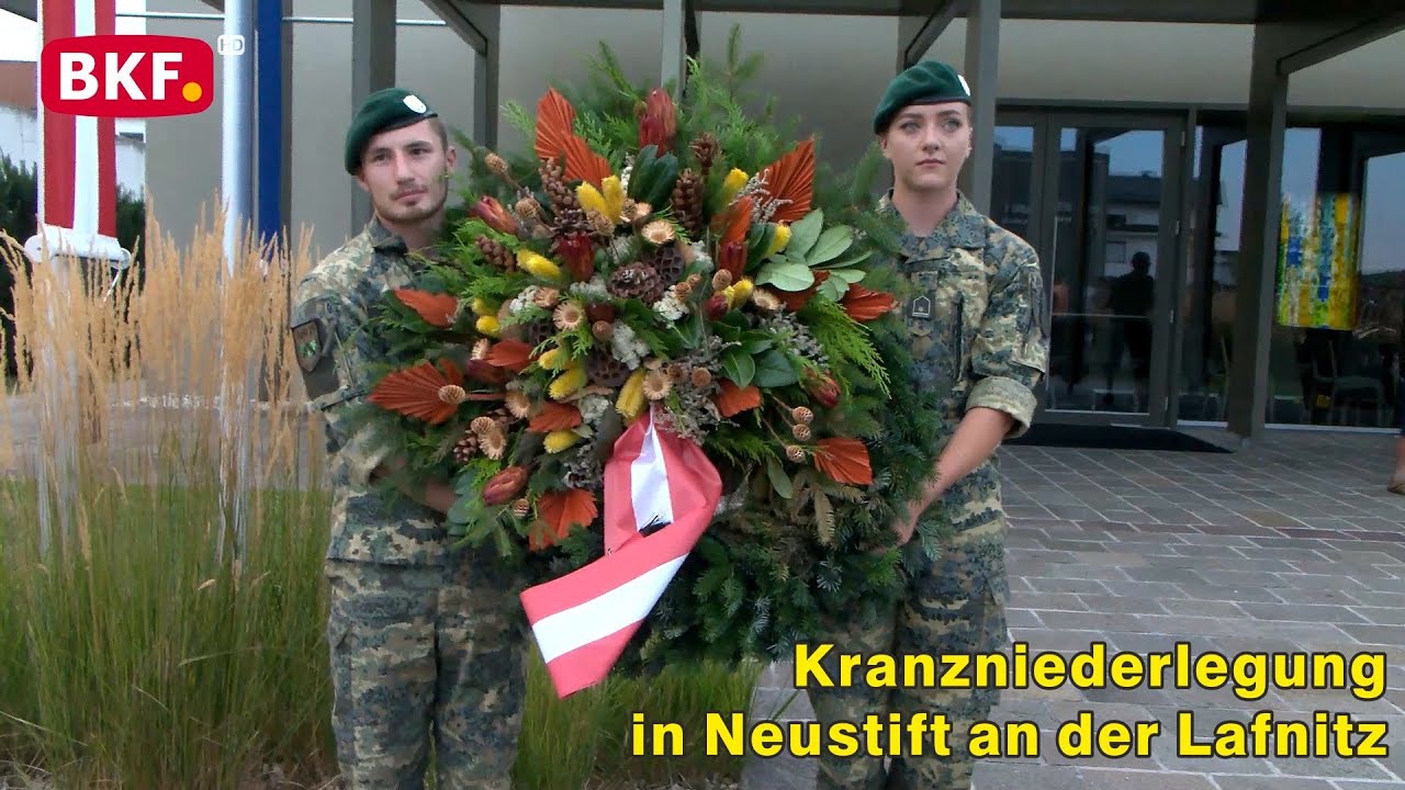 5. 8. 2022 - Kranzniederlegung in Neustift an der Lafnitz - BKF TV