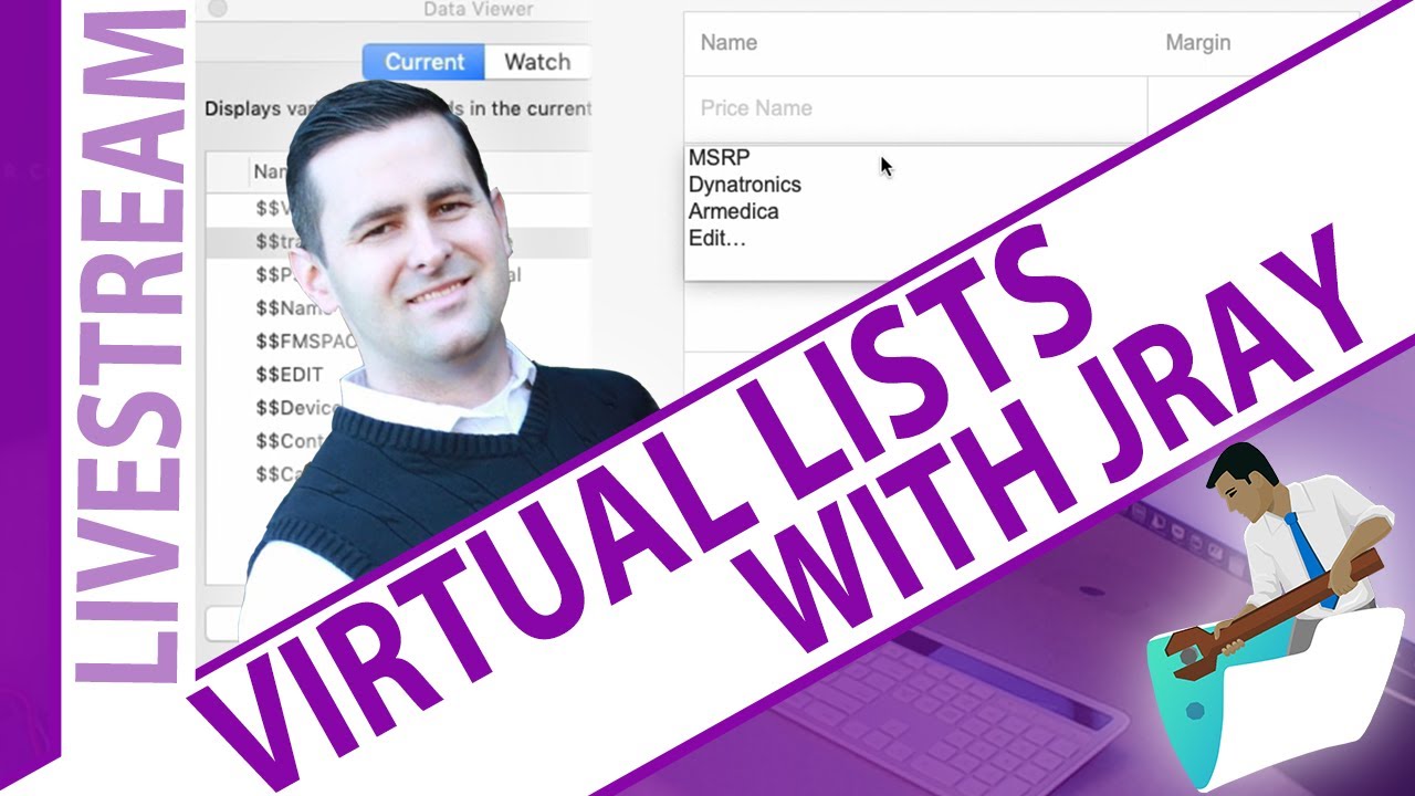Virtual Lists in FileMaker with Jonathan Ray-Claris Virtual Lists-Create Dedicated Utility Table