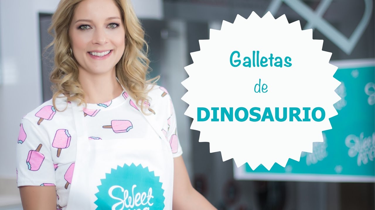Galletas de DINOSAURIO - Sweet Ana