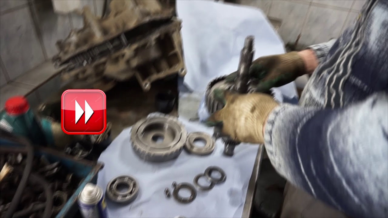 ssangyong rexton ремонт раздатки