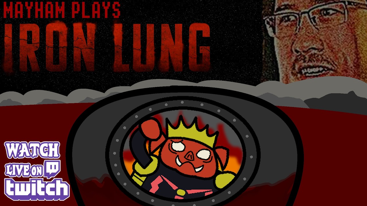The Markiplier Movie has a GAME?! - Mayham Plays IRON LUNG - THNX FOR 3.4K