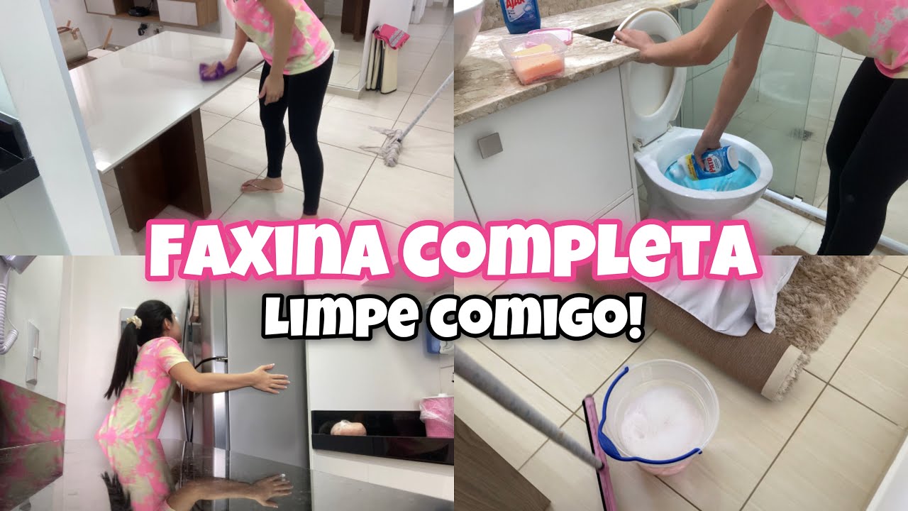 DIA DE FAXINA NO AP! FICOU TUDO CHEIROSO🥰