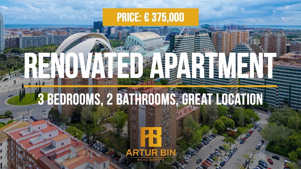 ✨ Bright apartment near the City of Arts & Sciences — Valencia, Spain