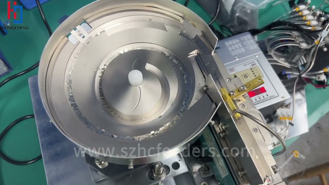 High-Speed Sorting: Aluminum Vibratory Feeder for Small Metal Washers