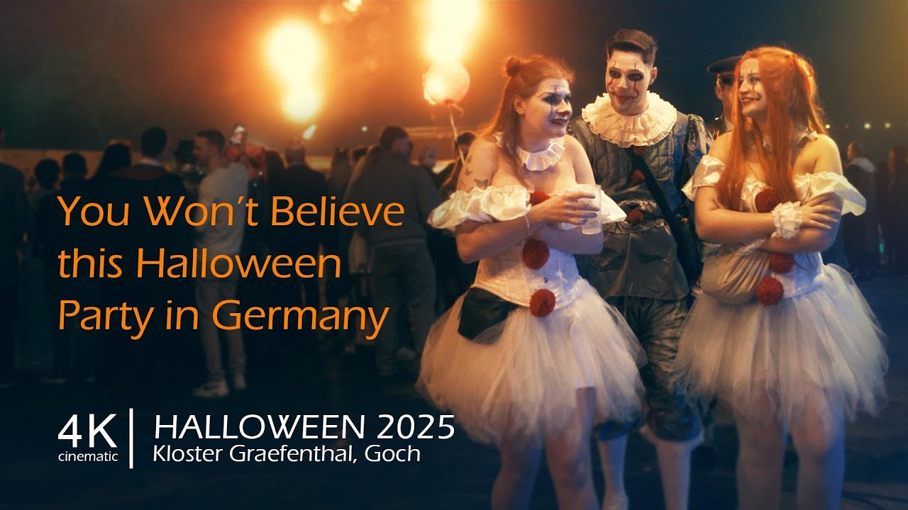 Halloween 2025 Goch 🎃 Kloster Graefenthal 🇩🇪 4K cinematic Aftermovie