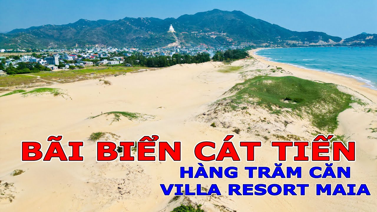 BẤT NGỜ BÃI BIỂN CÁT TIẾN CỰC ĐẸP | HÀNG TRĂM CĂN VILLA MAIA RESORT SẮP HOÀN THÀNH