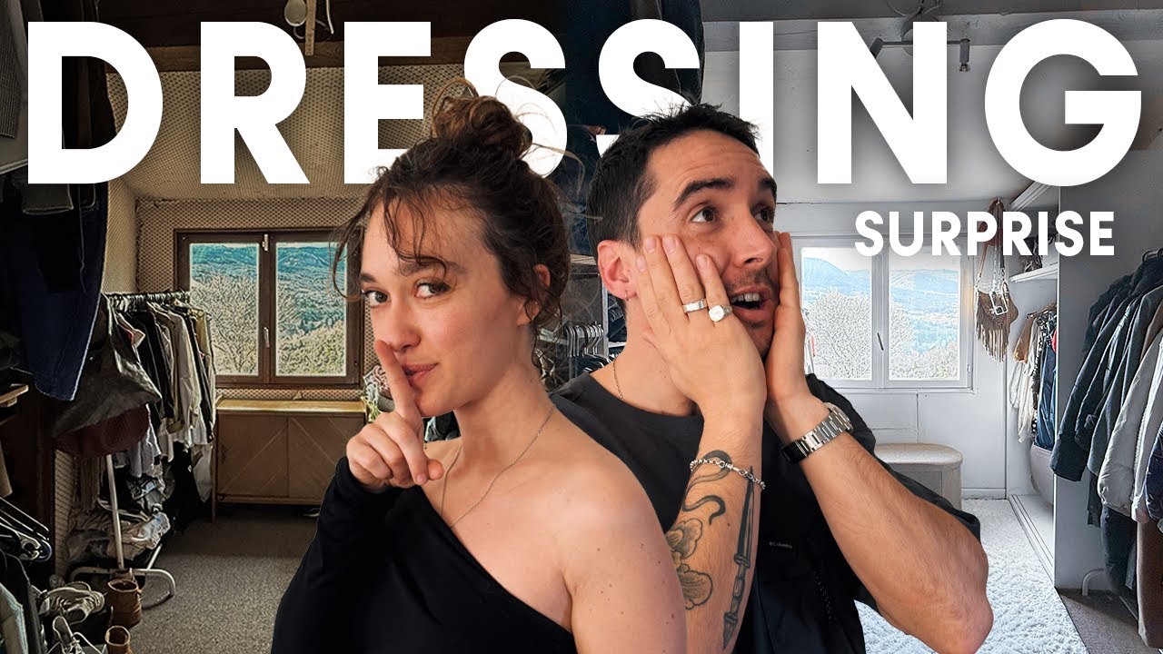RÉNOVATION EXPRESS : JE TRANSFORME LE DRESSING AVANT QUE GAB RENTRE DE VOYAGE