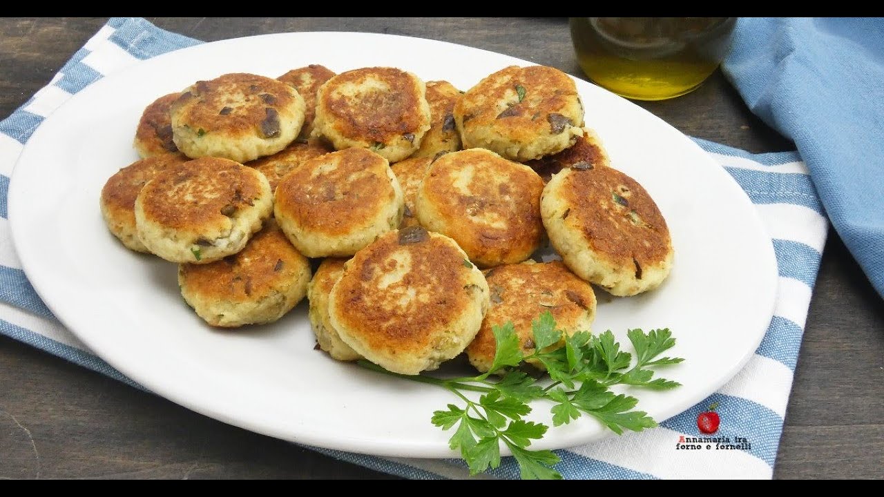 POLPETTE DI MELANZANE E PATATE