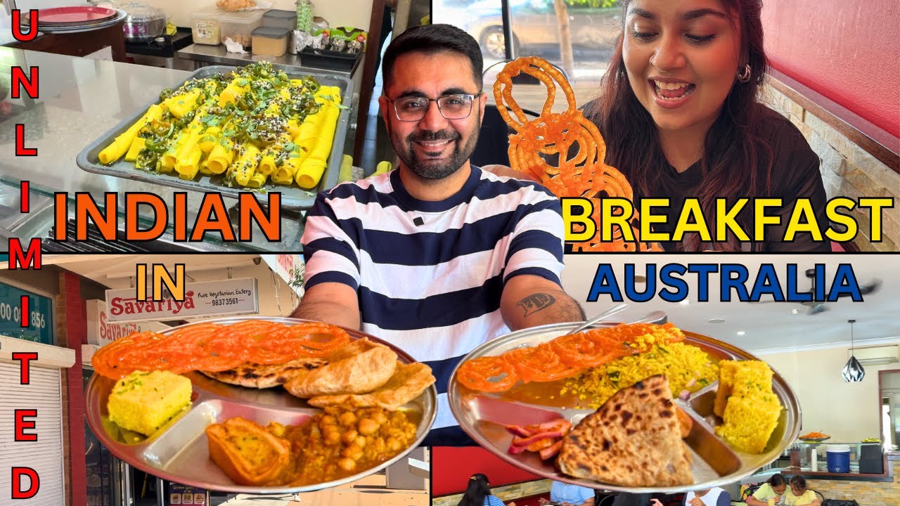 Veg Indian Breakfast in Australia | Savariya Quakers Hill #indiansinaustralia