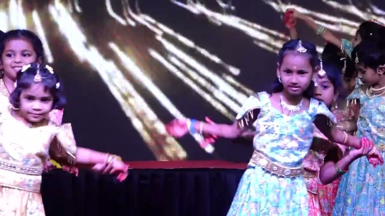 UKG girls dance performance on  folk songs....