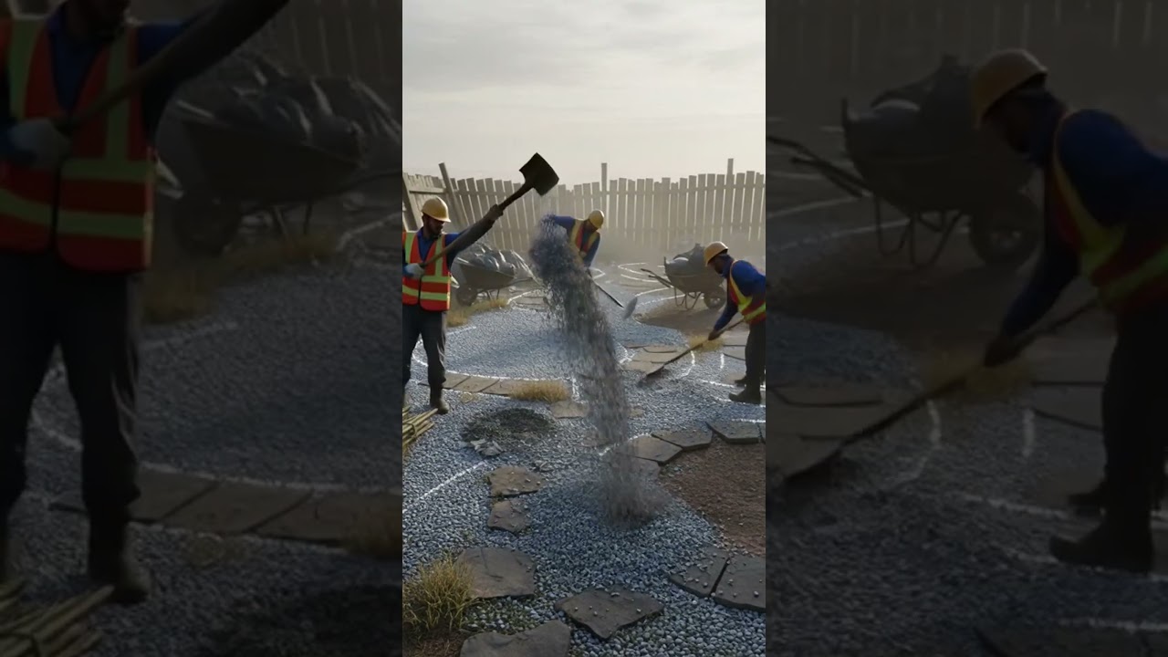 ollapsed Backyard &rarr; Modern Zen Garden | AI Video