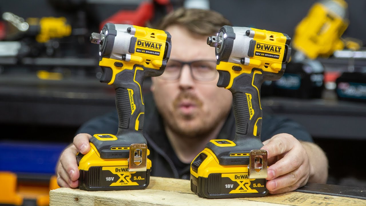 НОВЫЕ компактные ударные гайковерты Dewalt 18 В 1/2 дюйма
