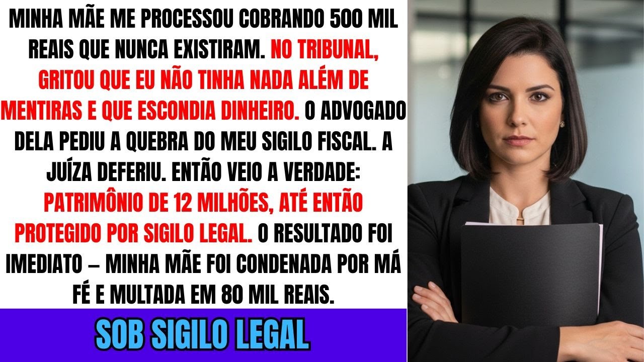 Minha Mãe Me Processou No Tribunal 