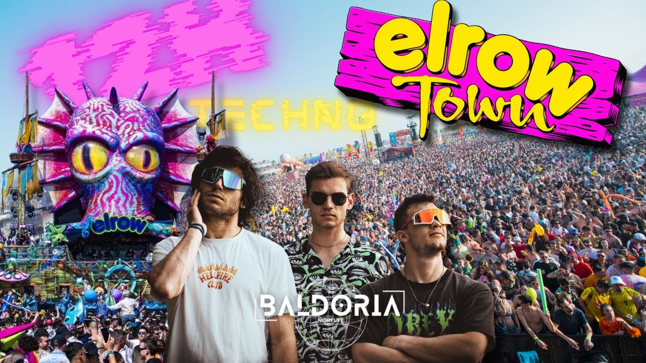12 ORE DI TECHNO insieme a 35.000 persone! - ELROW TOWN