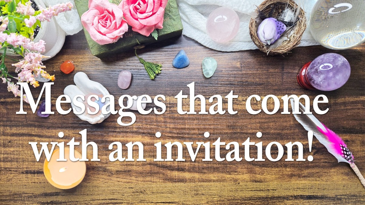 Messages that come with an invitation!