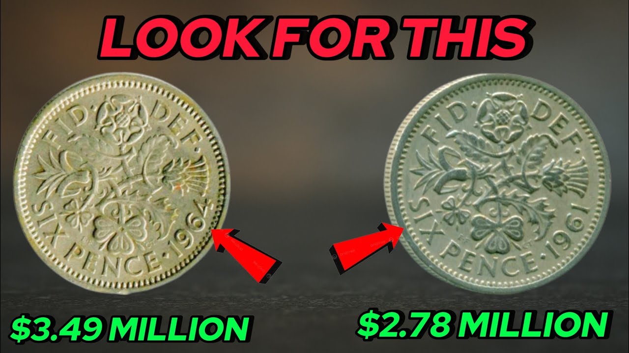 Most Valuable 6 Pence Coins of United Kingdom  Rare Sixpence Worth Big Money 