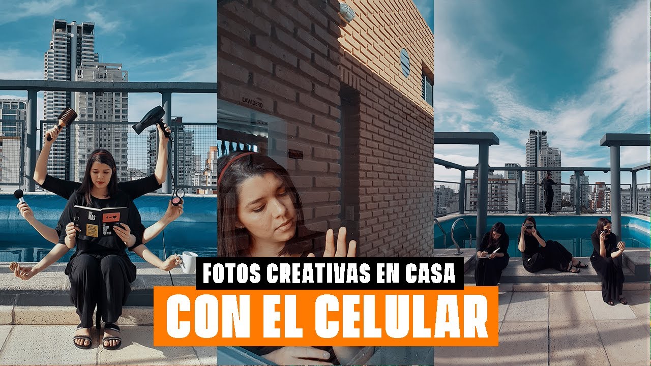 😱 FOTOS CREATIVAS EN CASA CON EL CELULAR 😱 (#QuedateEnCasa)