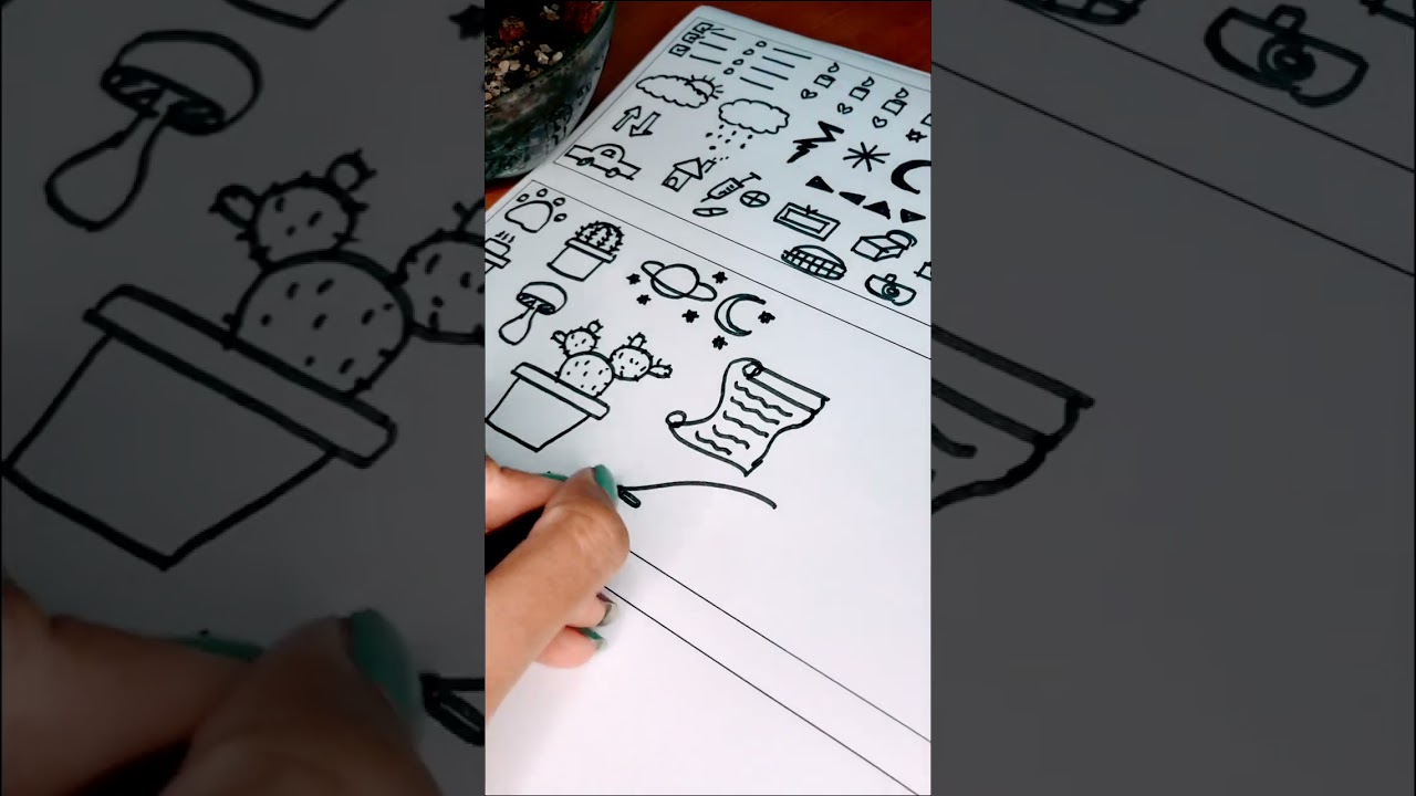 Easy doodle patterns for beginners 