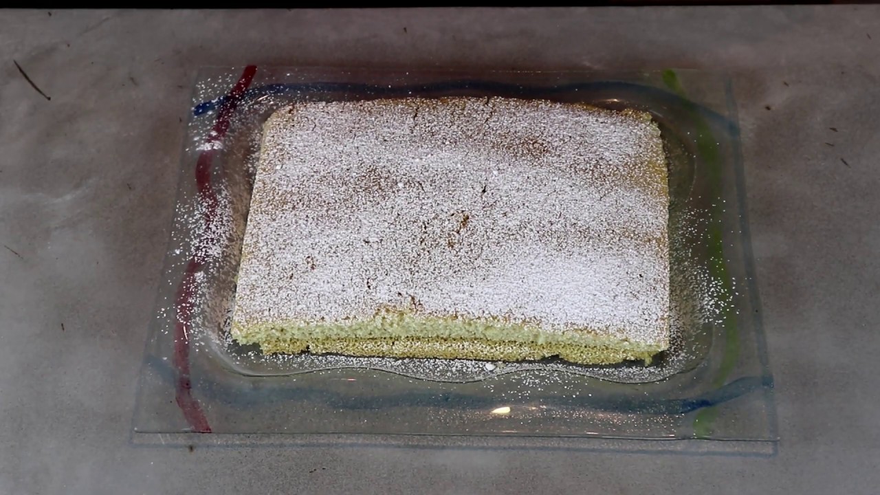 Pan di spagna con aquafaba